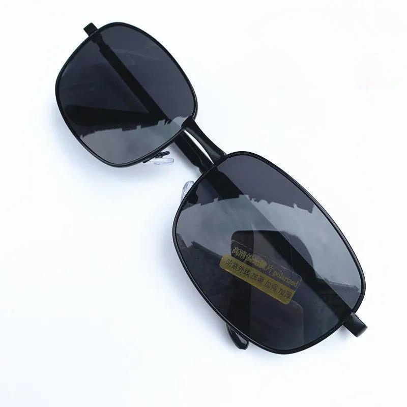 Kính Mát Vuông Phân Cực Chống Tia UV400 Cho Nam