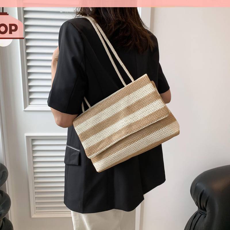 Túi Xách Đan Rơm Thời Trang Hè Cho Nữ