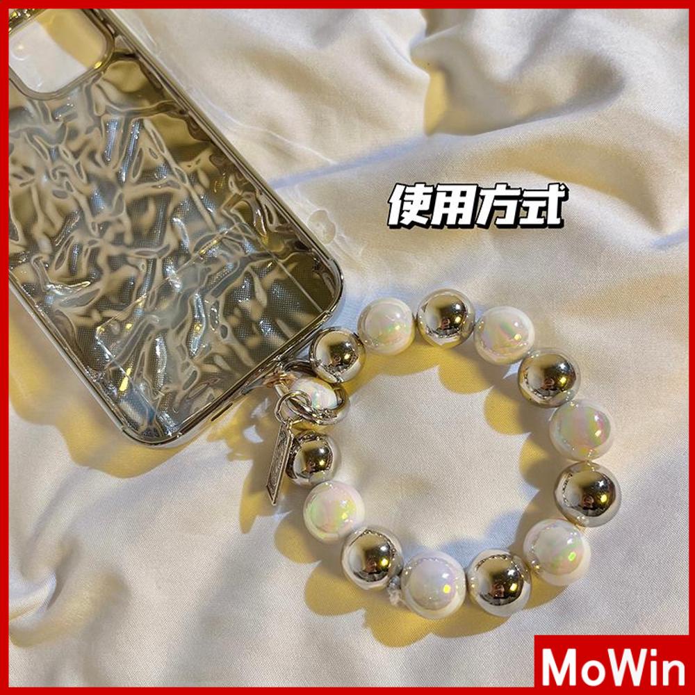 vòng đeo tay pha lê Ốp lưng Vỏ điện thoại Vòng tay Dây buộc Dây đeo cổ tay Hạt nhiều màu sắc đẹp Nhiều kiểu dáng khác nhau Hình trái tim Nơ Mặt trăng Vỏ iPhone tương thích Màu sắc đơn giản