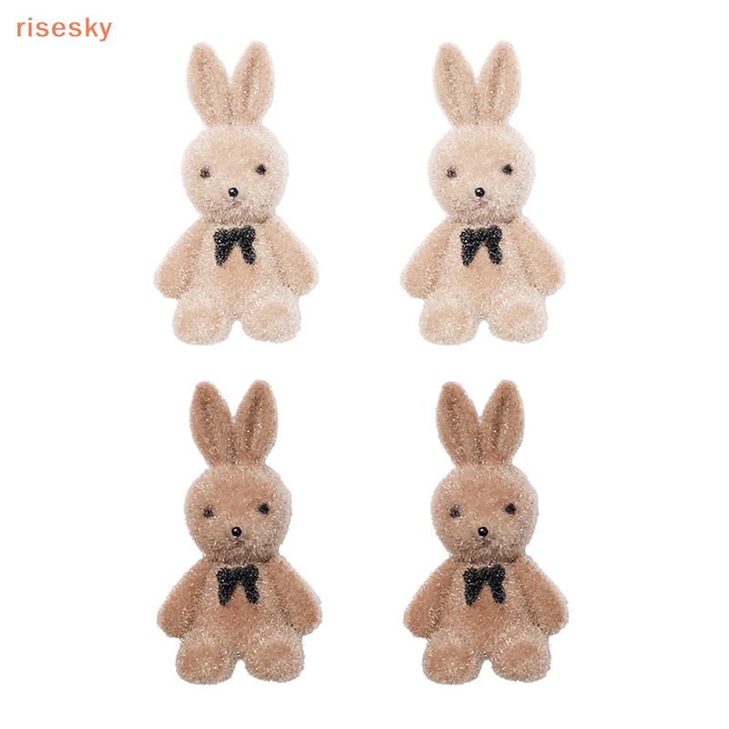 [risesky] 1 Cặp Bông Tai Bạc Hình Gấu / Thỏ Dễ Thương Thời Trang Thu Đông Hàn Quốc Ngọt Ngào Dễ Phối Đồ Dành Cho Bạn Nữ 2022