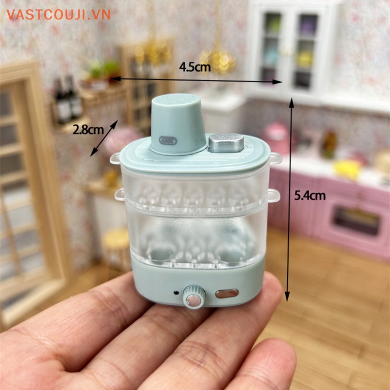 1 Mô Hình Máy Hấp Trang Trí Nhà Búp Bê Tỉ Lệ 1: 12