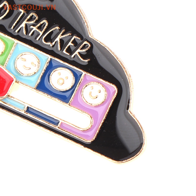 Ghim Cài Áo Hình Đám Mây VASTJI Tráng Men Dành Cho Bạn Bè