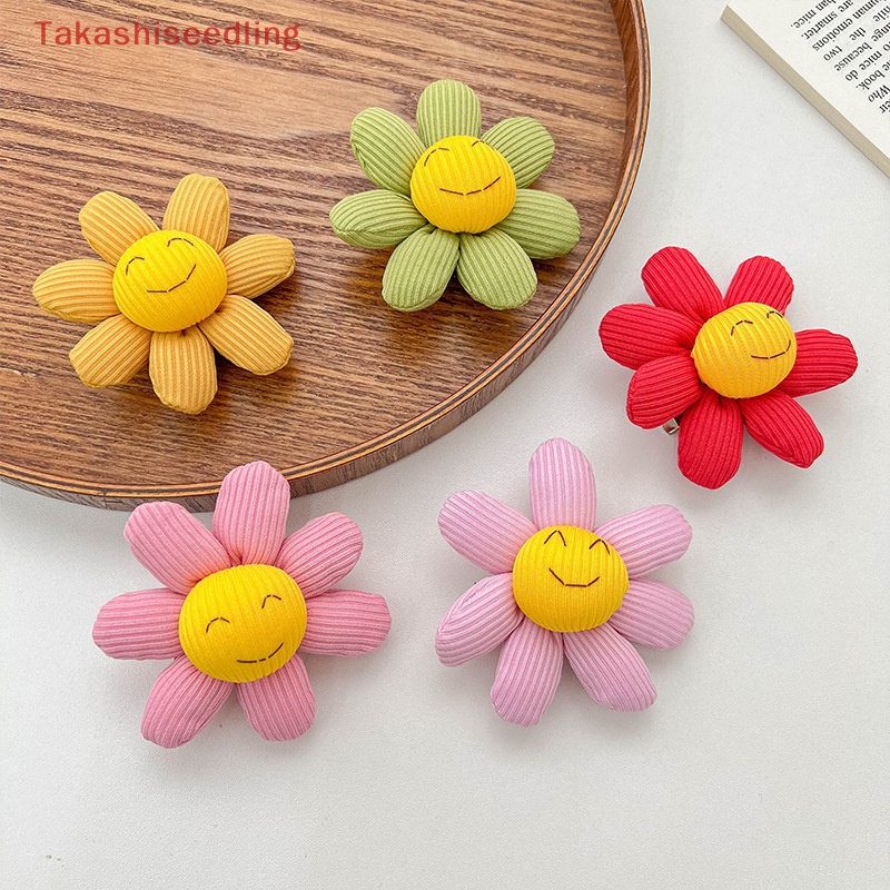 Phụ Kiện Trang Trí Túi Xách / Trang Sức Hình Hoa Hướng Dương Mặt Cười Vải Cotton Mềm Mại Thời Trang Cho Nữ