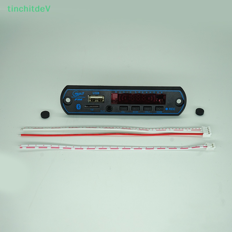 Bảng Mạch Giải Mã Âm Thanh MP3 12V Bluetooth Không Dây USB TF FM Radio Kèm Điều Khiển Từ Xa Cho Xe Hơi