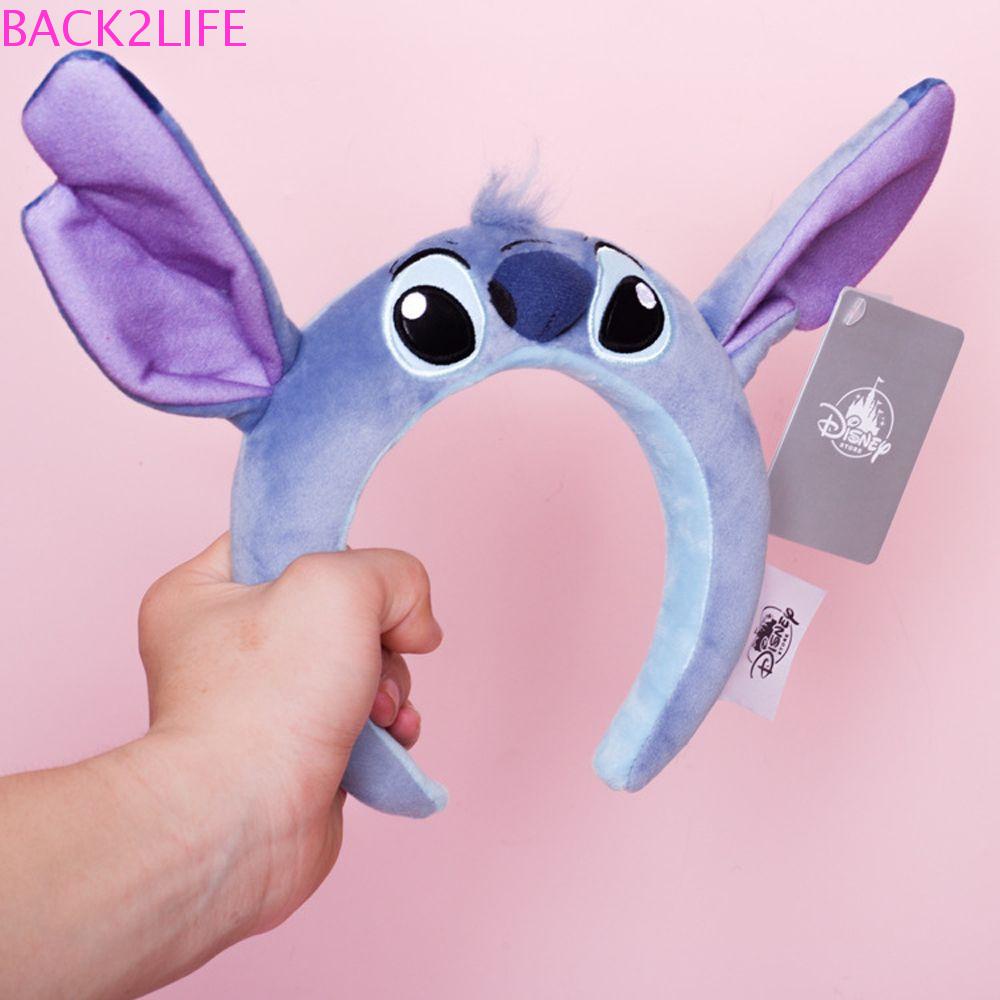 BACK2LIFE Băng Đô Cài Tóc Đính Lông Nhung Dễ Thương Xinh Xắn Cho Nữ