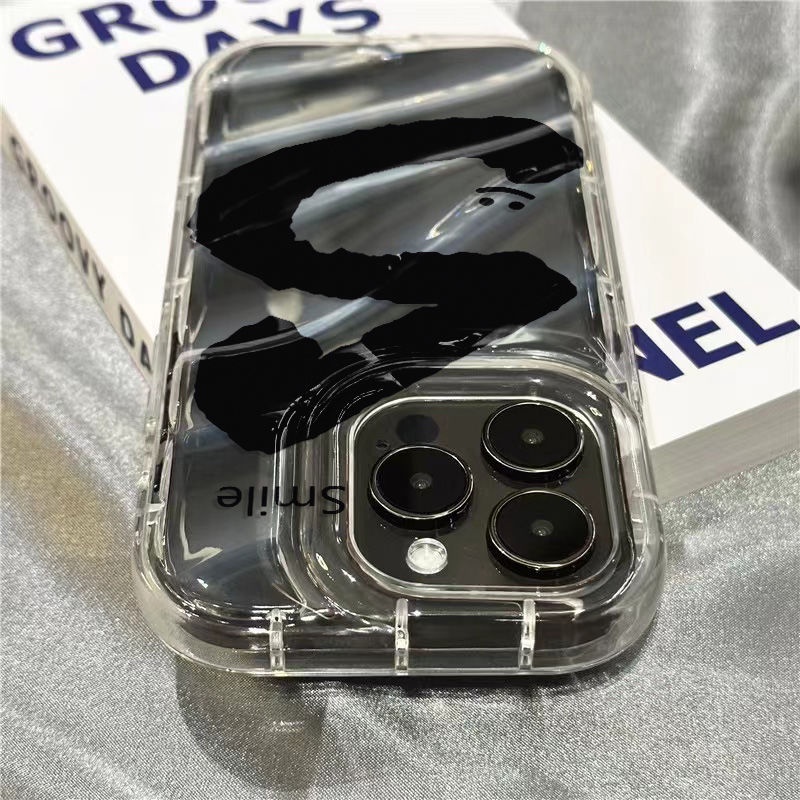 Ốp điện thoại iPhone14promax tiếng Anh cao cấp Ốp mềm 1312/11 táo dễ thương 7/8Plus trong suốt xr/Ins IMQE