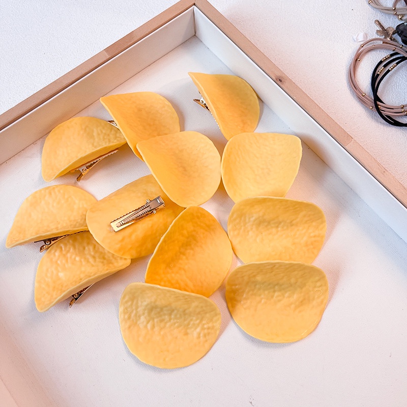 Bộ 2 Kẹp Tóc Hình Khoai Tây Chiên Dễ Thương