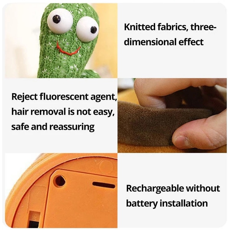 Cây Xương Rồng Nhảy Múa Xương Rồng Điện Tử 120 Bản Nhạc Nhảy Múa Hát Nhảy Múa Làm Quà Tặng Giáng Sinh