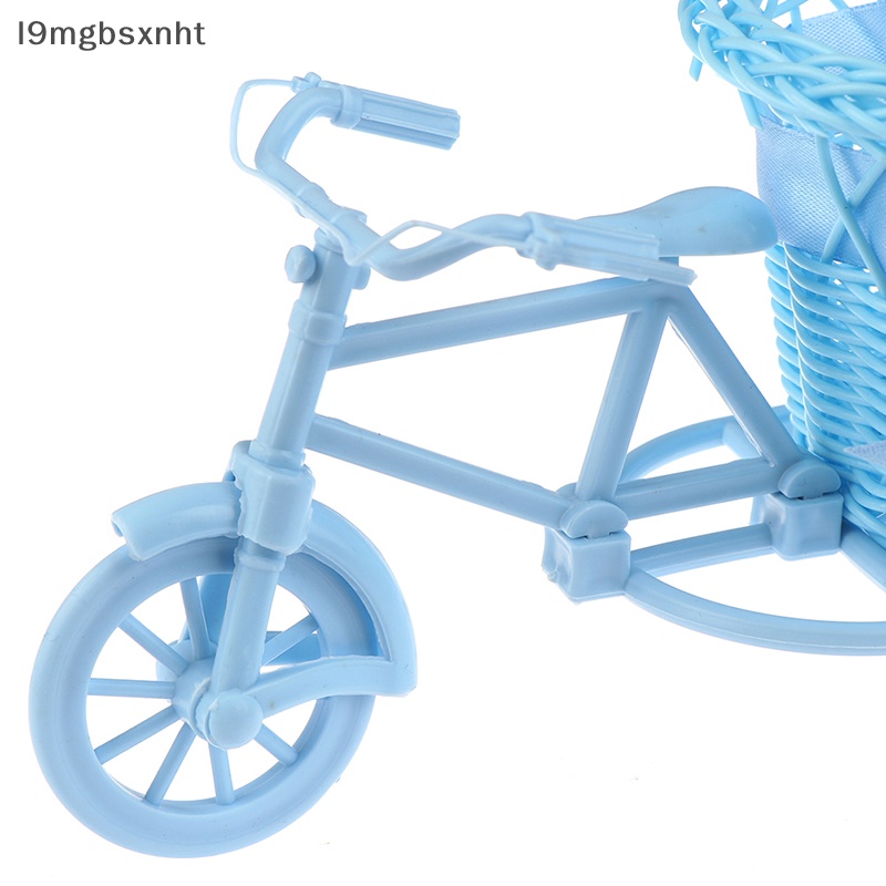 OOO nhỏ ba bánh xe đạp giỏ hoa bình lưu trữ nhà văn phòng bảng bàn trang trí uuu