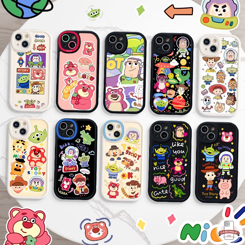 Ốp Điện Thoại Họa Tiết Toy Story Cho Vivo Y22 Y17 Y12 Y33S Y33T Y22S Y15 Y11 Y20Y12A Y12I V25 V25E Y21S Y20s Y12S Y21A T1x