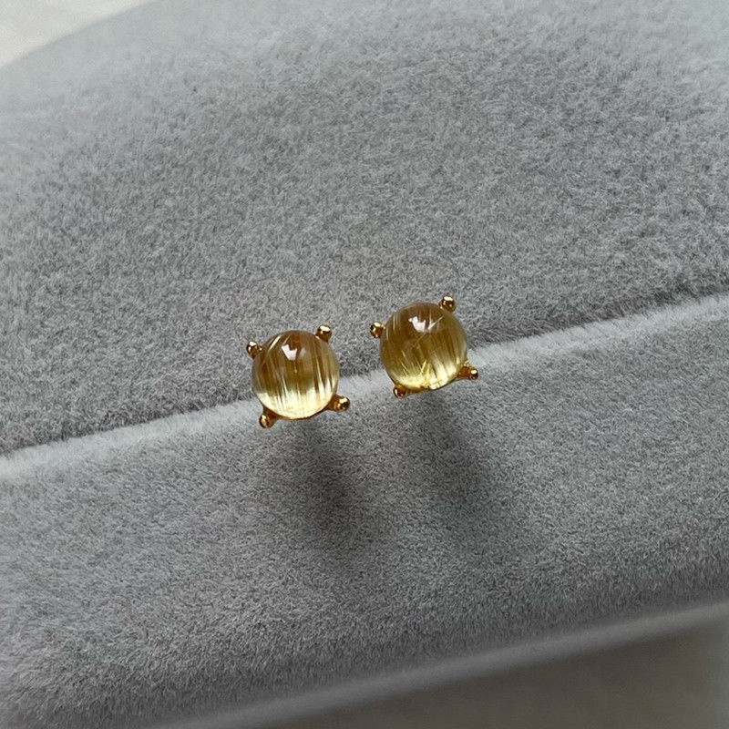 ♥ Bông Tai Bạc 925 Đính Hạt Pha Lê Trong Suốt Mini Đơn Giản Thời Trang Dành Cho Nữ