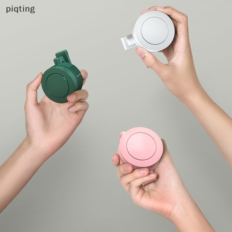 Piqt Quạt Điều Hòa Làm Mát Mini Di Động Có Kẹp Gắn Cổng Sạc USB Có Thể Sạc Lại Cho Nhà Ở / Văn Phòng