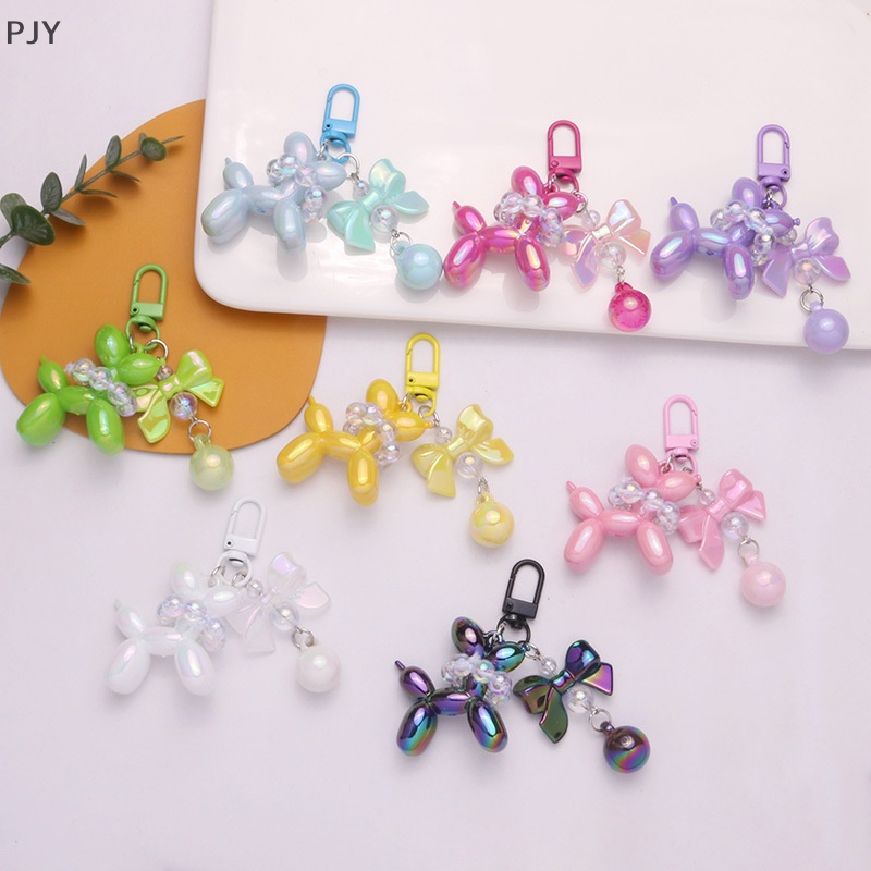 Pjy Móc Khóa Điện Thoại / Chìa Khóa Hình Chú Chó Hoạt Hình Dễ Thương