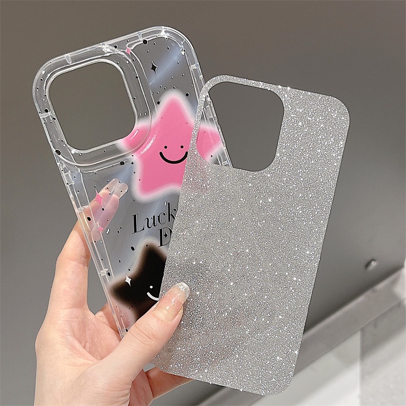 Ốp Điện Thoại Họa Tiết Ngôi Sao Năm Cánh Cho iphone15 / 14promax / 13 / 12 / 11 / XR / XS / X / XSMAX / 7 / 8PLUS