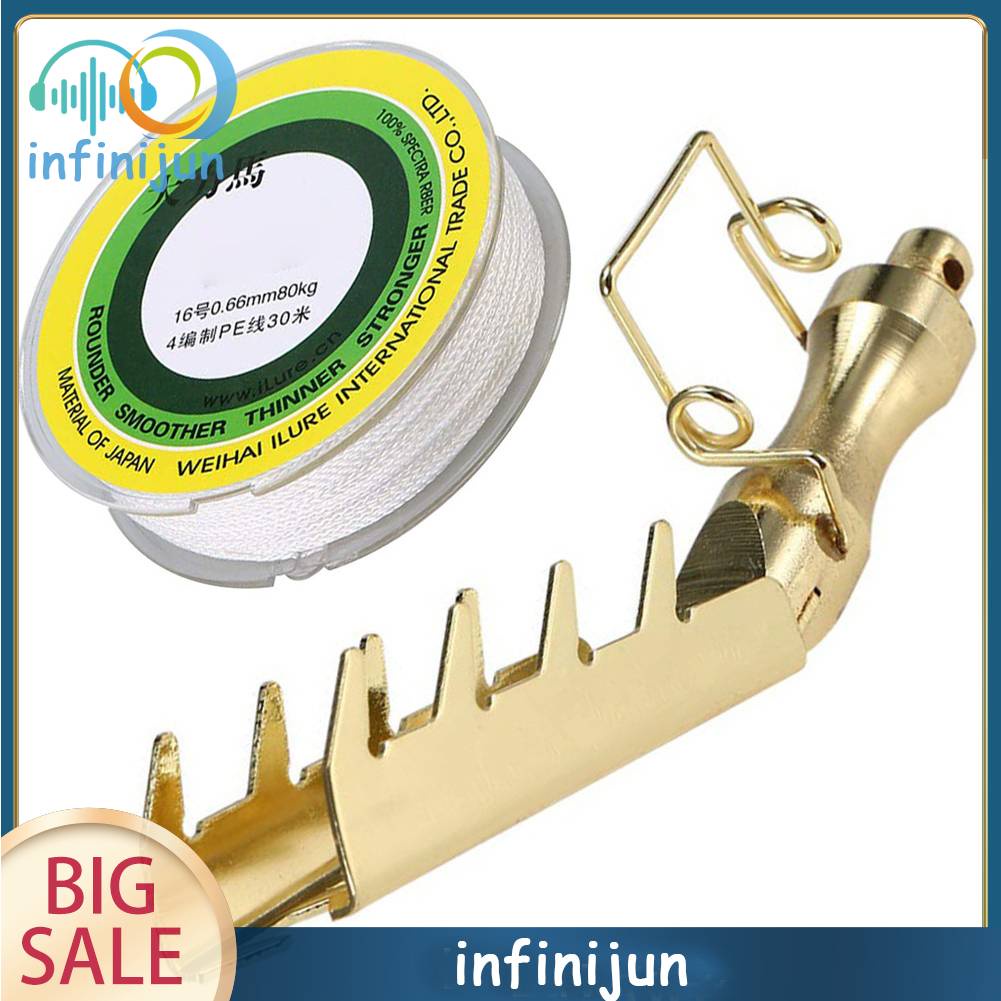 Dụng Cụ Tầm Nhìn Mồi Câu Cá Bằng Thép Không Gỉ