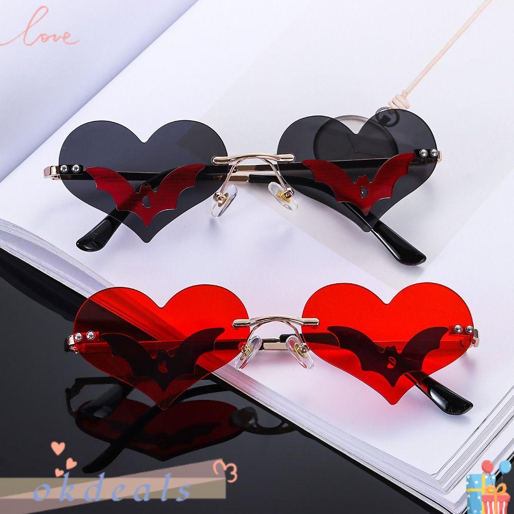 OKDEALS Kính Mát Bảo Vệ Chống Tia UV 400 Phong Cách Gothic