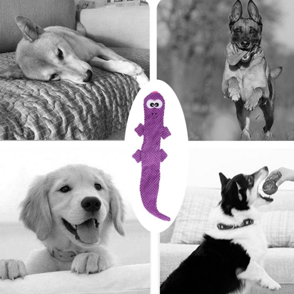 GIOVANNI Đồ Chơi Gặm Mềm Mại Hình Thằn Lằn Vui Nhộn Cho Thú Cưng