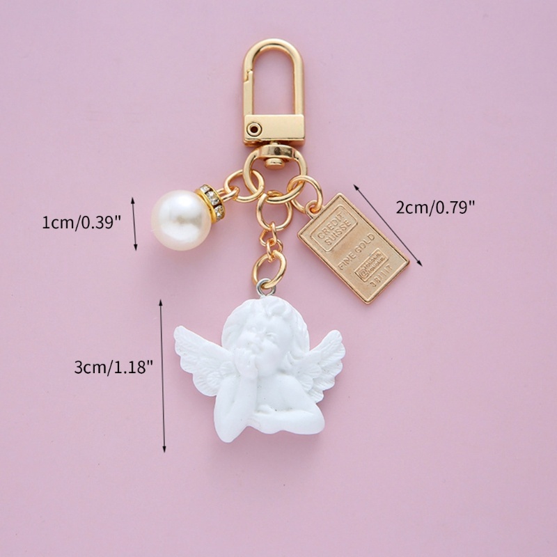 Móc Khóa Hình Thiên Thần Baroque Đơn Giản Dễ Thương