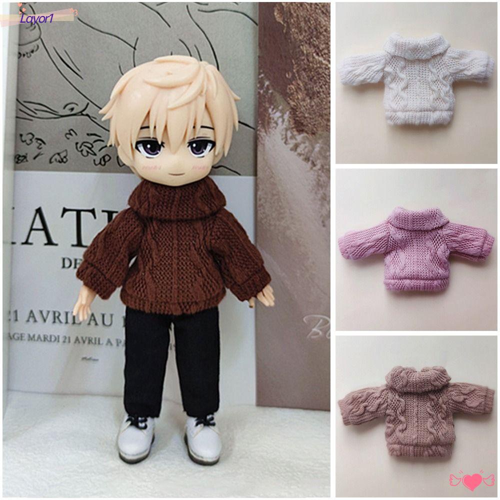 LAYOR1 Phụ Kiện Áo Len Dệt Kim Thủ Công Dành Cho Búp Bê Mới