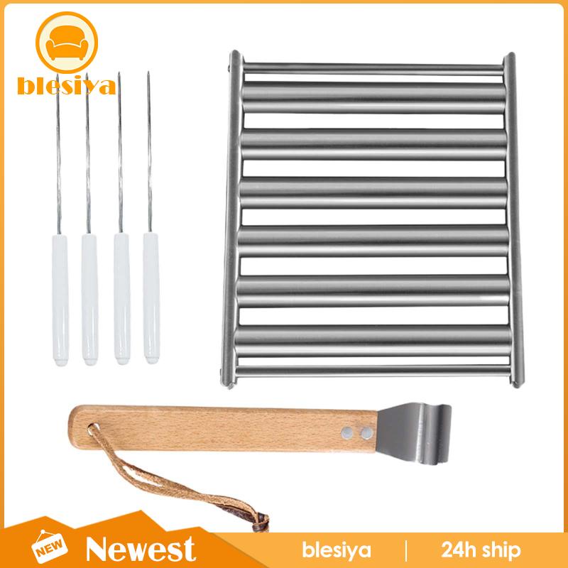 Giá Đỡ Dùng Để Cuộn Xúc Xích Khi Nướng Bbq Tiện Dụng