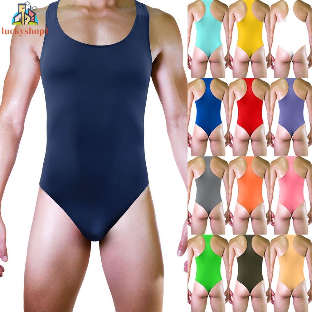 Bodysuit Màu Trơn Thoáng Khí Thoải Mái Cho Nam
