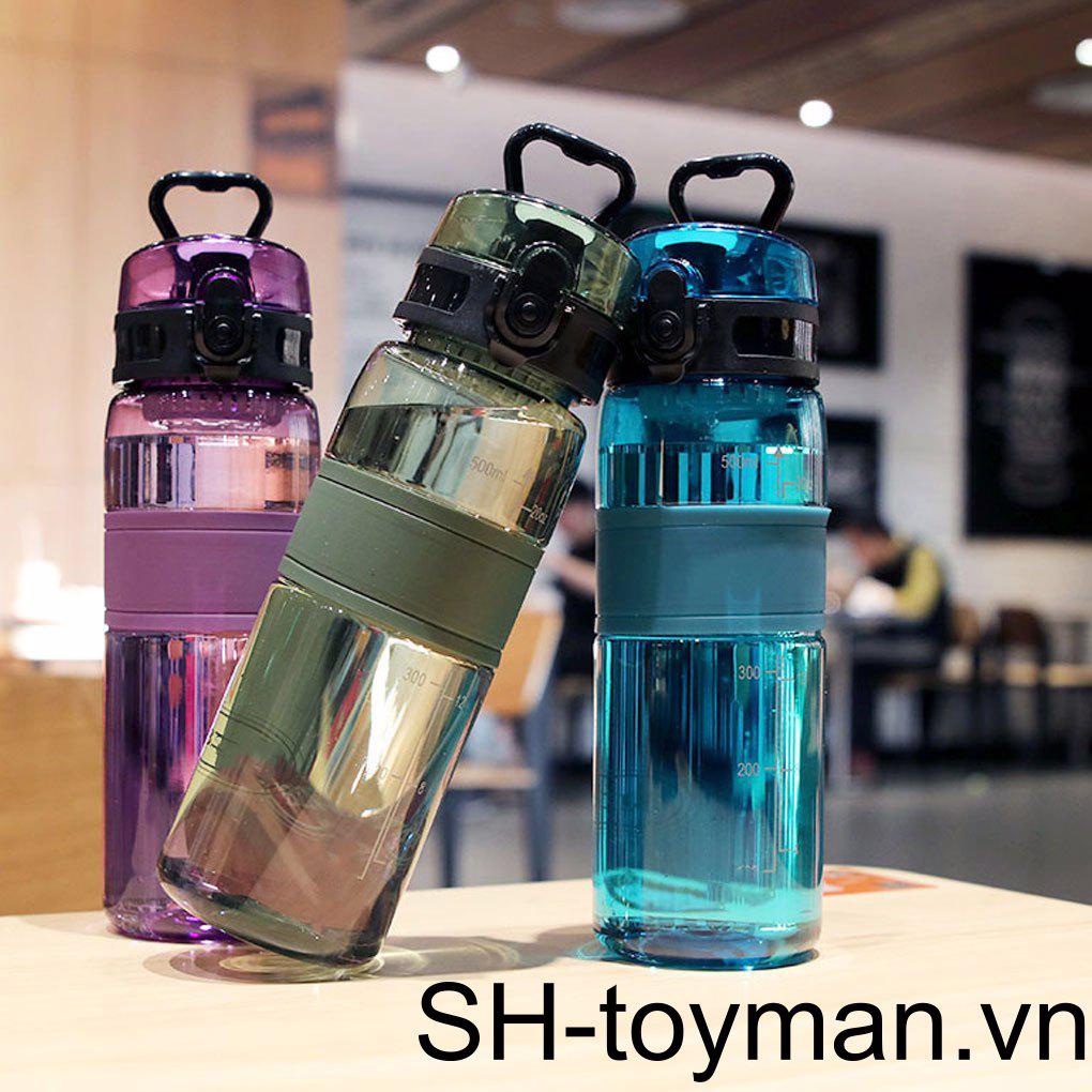 Bình Đựng Nước 500ML Cho Hoạt Động Thể Thao
