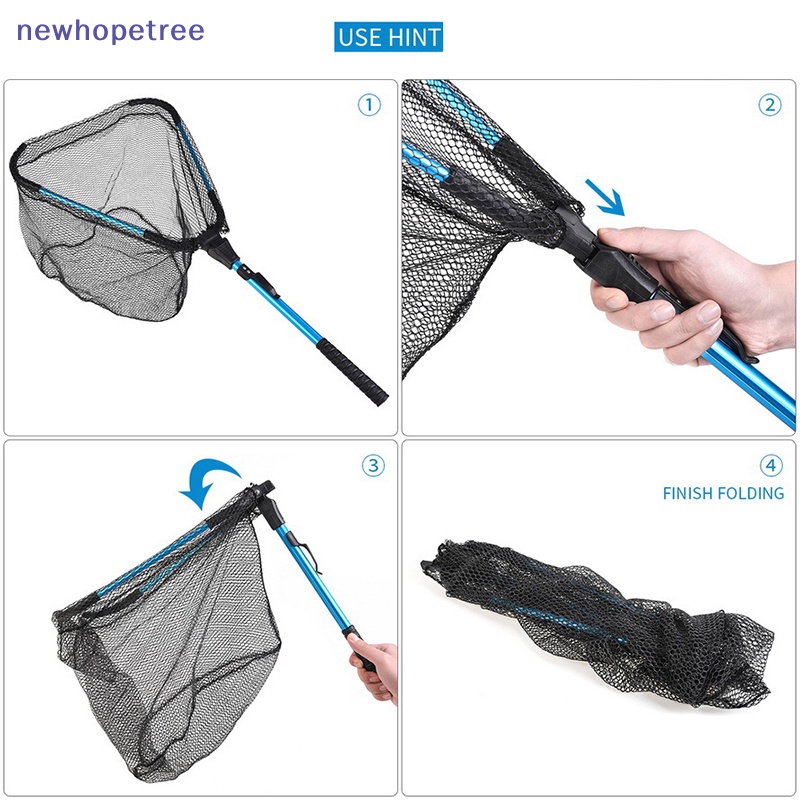 Ntvn LEO Lưới Đọc Sách Lưới Đọc Cá Hình Tam Giác Một Phần Hợp Kim Nhôm Gấp Gọn Được OIK