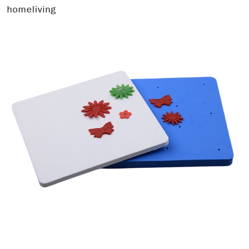 Set 2 Tấm Thảm 12 Lỗ Tạo Hình Hoa Trang Trí Bánh Kem DIY