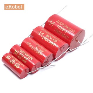 Set 2 tụ điện không phai màu mkp 250v 0.1uf 0.22uf 0.33uf 6.8uf 7.5uf 8.2uf dc hifi