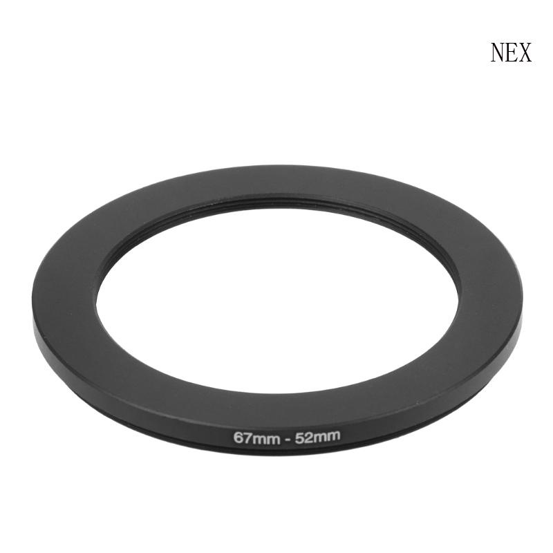 Vòng Nối Kính Lọc Máy Ảnh Bước Xuống 67mm Đến 52mm Bằng Kim Loại Mới