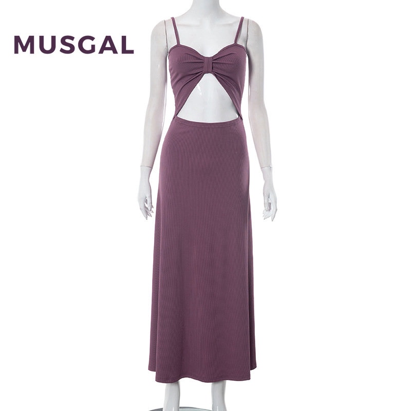 Đầm Maxi Hở Lưng Phong Cách Mới 2023 Cho Nữ