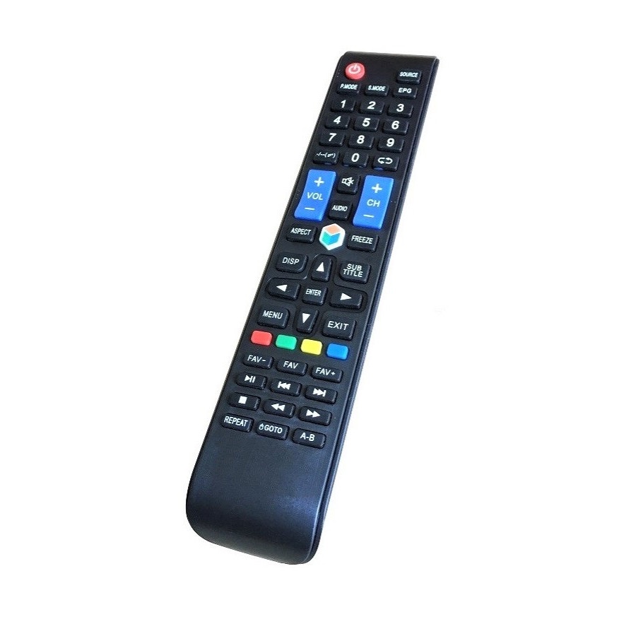 Điều khiển từ xa TV thông minh, TV Internet, TV thông minh asanzo (có pin aaa maxell)