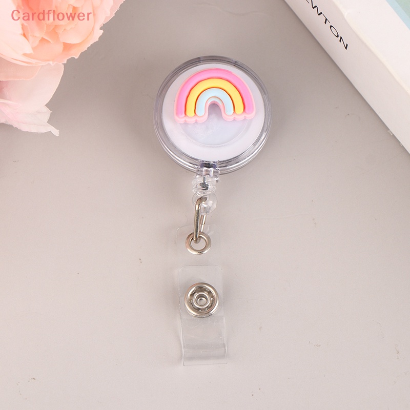 Túi Đựng Thẻ Id / Huy Hiệu Họa Tiết Hoạt Hình Dễ Thương Có Thể Thu Gọn Cho Học Sinh / Y Tá Mới