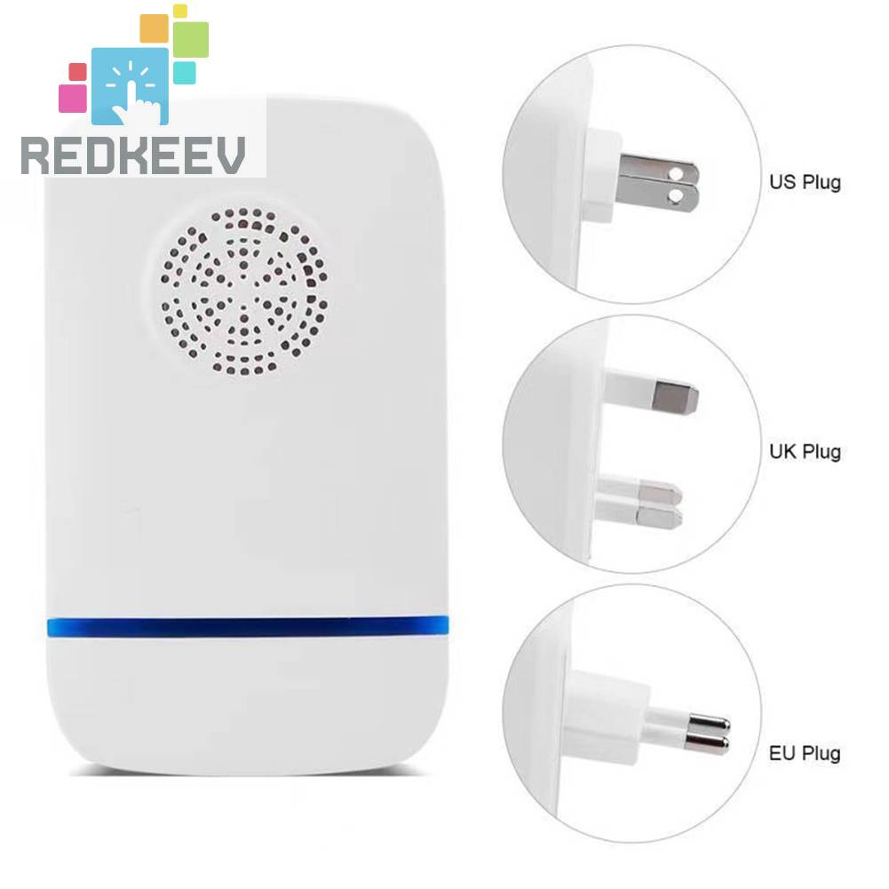 Bộ 2 / 4 / 6 Thiết Bị Đuổi Chuột Bằng Sóng Siêu Âm