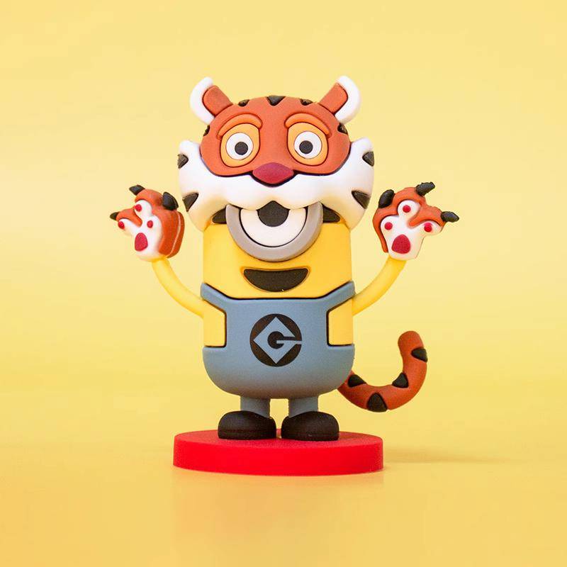 Búp Bê Hình 12 Cung Hoàng Đạo Đầu Hổ Minion Dùng Để Trang Trí