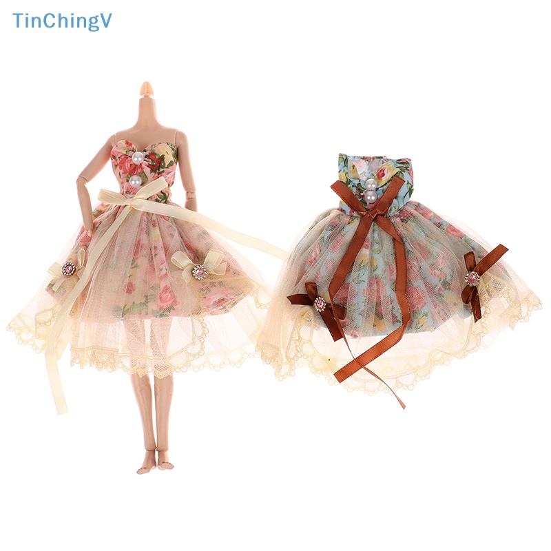 [TinChingV] Đầm Dạ Hội Công Chúa Cho Búp Bê 30cm [Hàng Mới]