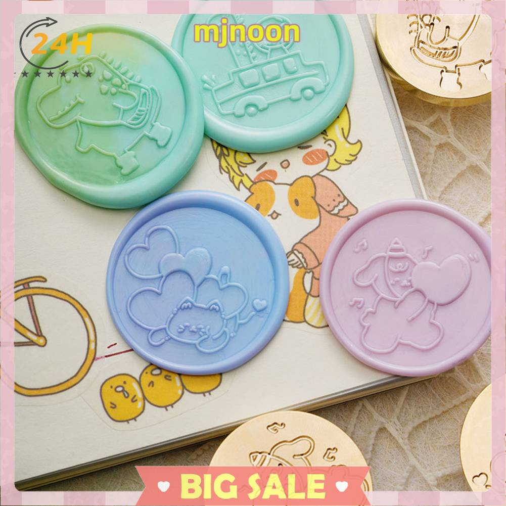 Đầu Tem Đóng Dấu Họa Tiết Hoạt Hình DIY Tùy Chỉnh Cho Thiệp Mời Đám Cưới