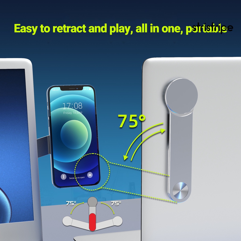 Giá Đỡ Mở Rộng Cho Màn Hình Máy Tính Xách Tay / Màn Hình Kép Tự Dính Có Thể Điều Chỉnh Đa Năng Thông Dụng Cho Văn Phòng