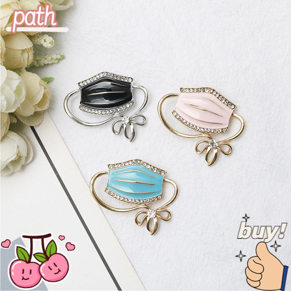 PATH Ghim Cài Áo Hình Nơ Bằng Hợp Kim Thời Trang