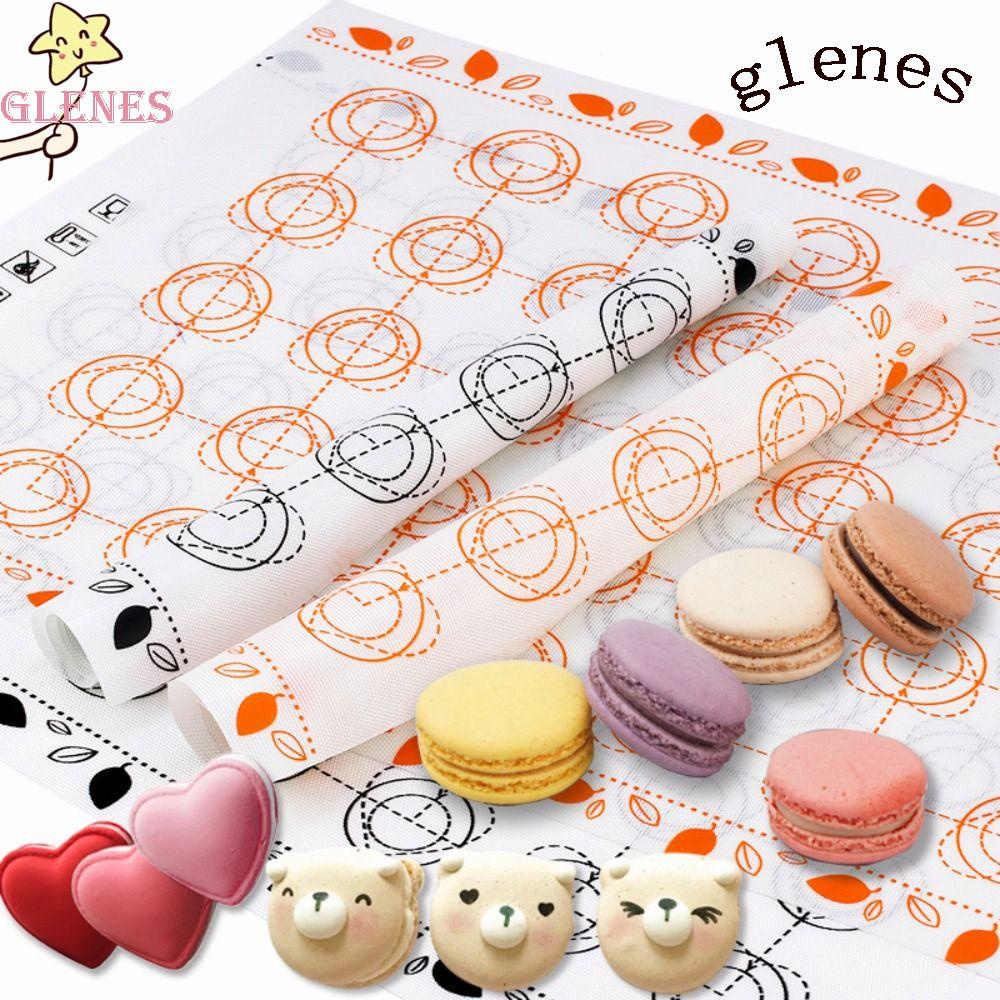 GLENES Thảm Nướng Bánh Bằng Silicone Chống Dính