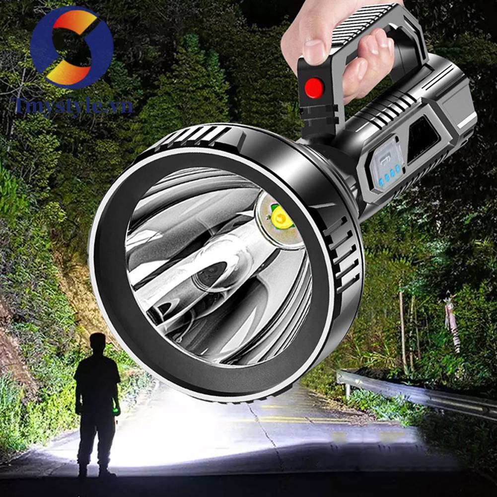Đèn Pin LED Cầm Tay 3 Chế Độ Tiện Dụng Khi Đi Câu Cá / Leo Núi