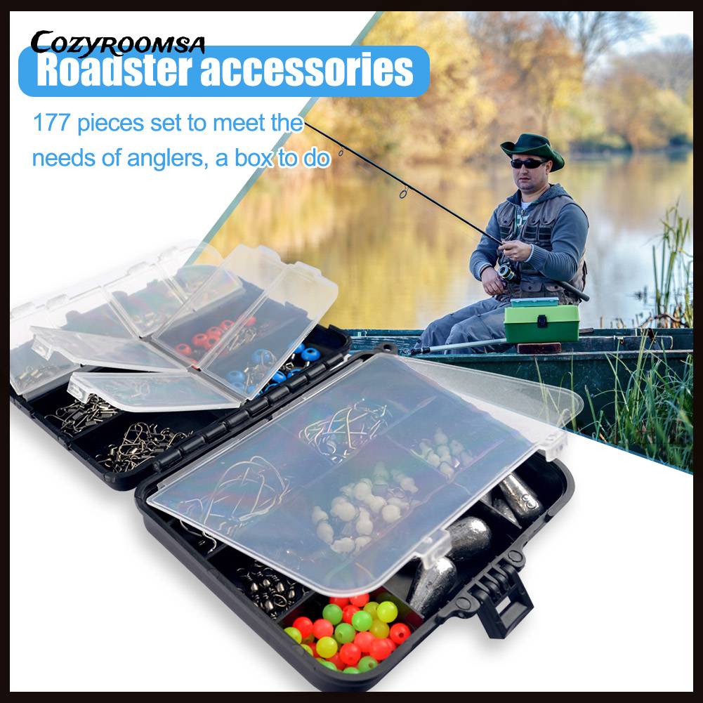 Hộp Đựng Mồi Câu Cá 177 Món Sức Chứa Lớn