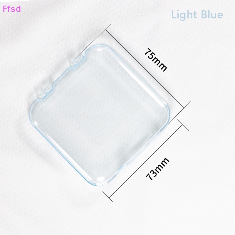 {Ffsd} Hộp Nhựa Trong Suốt Đựng Móng Tay Giả Dạng Nhấn Đựng Trưng Bày DIY * Bán Chạy