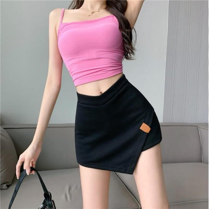 Chic váy Chân váy thời trang váy nữ hàng cao cấp tính cách Mẫu ngắn 2023NEW JUN3030