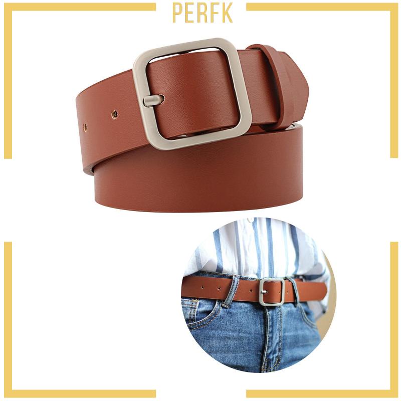 Thắt Lưng Da PU Phối Váy Quần Có Thể Điều Chỉnh Kích Cỡ Thời Trang Nữ