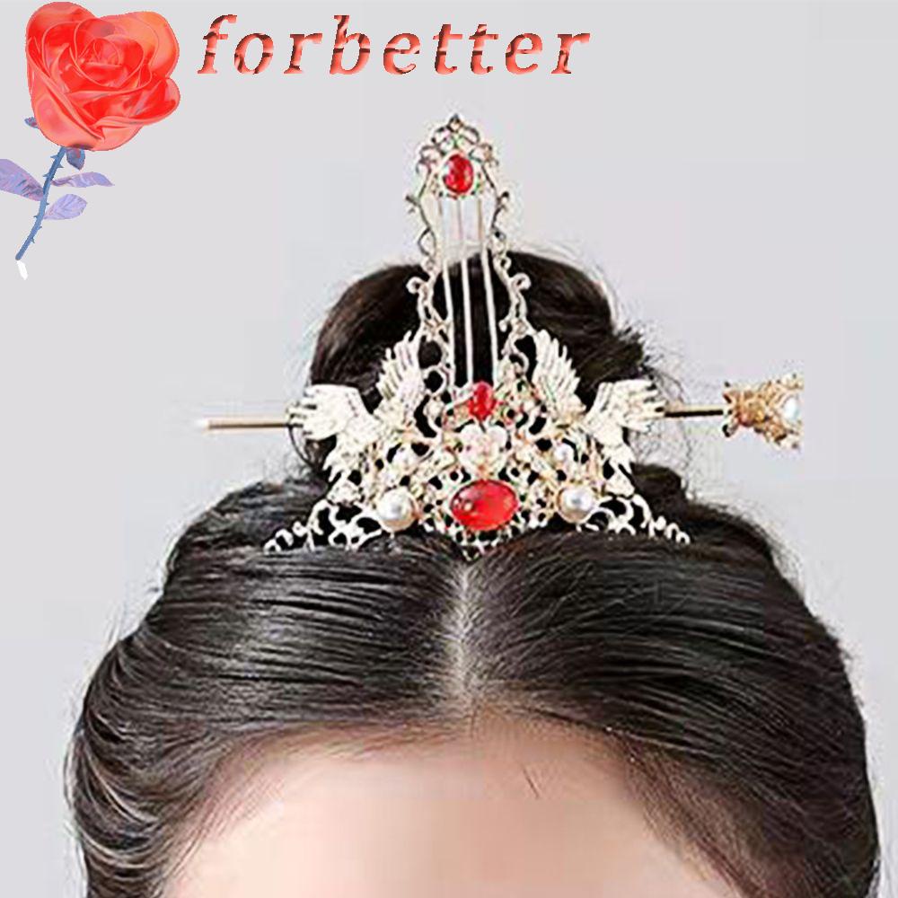 FORBETTER Trâm Cài Tóc Bằng Hợp Kim Phong Cách Trung Hoa Cổ Điển