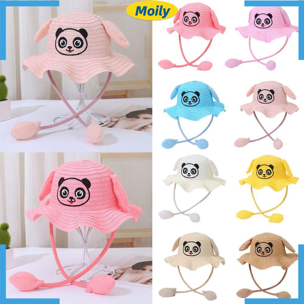 MOILYVN Mũ Cói Rộng Vành Chống Nắng Cao Cấp Thời Trang