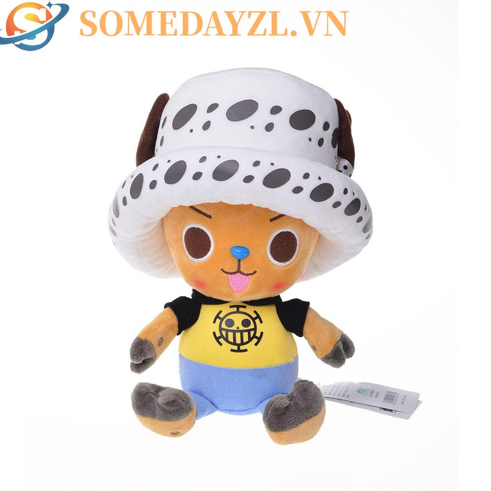 SOMEDAYZL Búp Bê Nhồi Bông Hình Luffy Dễ Thương Cho Bé