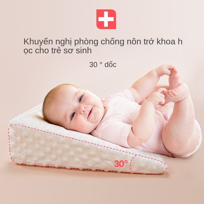 Gối Nằm Uống Sữa Chống Vi Khuẩn Tiện Dụng Cho Bé Sơ Sinh