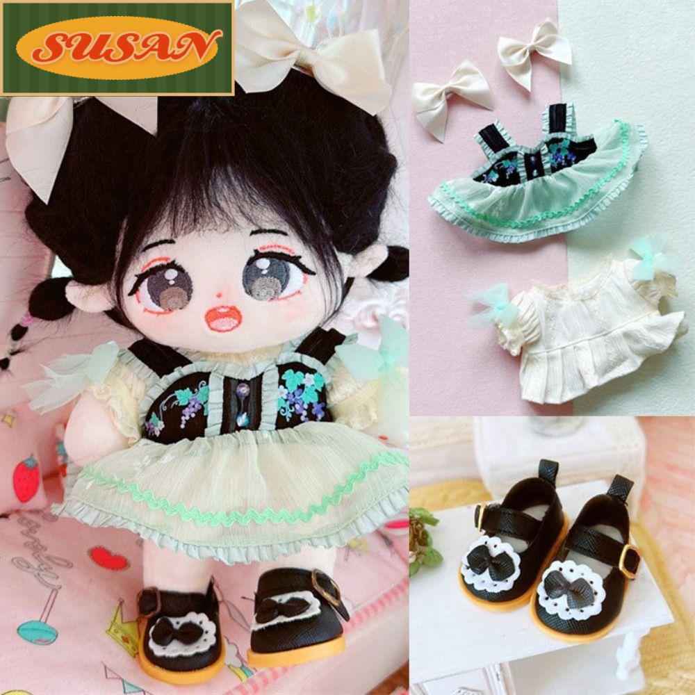 SUSANS Băng Đô Cài Tóc Đính Búp Bê Nhồi Bông Dễ Thương